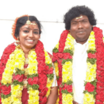 actor-yogi-babu-gets-married-to-manju-bhargavi-at-his-ancestral-temple