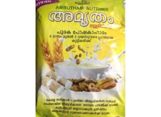 എറണാകുളം പഞ്ചായത്തിൽ അങ്കണവാടിയിൽ വിതരണം ചെയ്ത അമൃതം പൊടിയിൽ ചത്ത പല്ലിയെ കണ്ടെത്തിയെന്ന് പരാതി