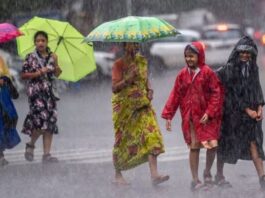 സംസ്ഥാനത്ത് അടുത്ത മൂന്ന് ദിവസം കനത്ത മഴയ്ക്ക് സാധ്യത
