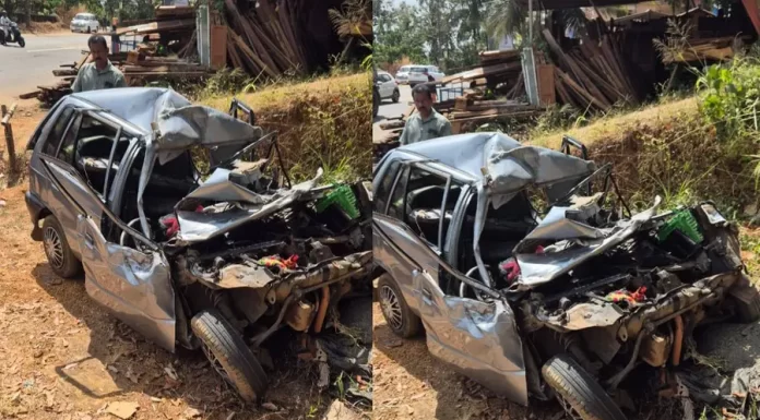 കെഎസ്ആർടിസി ബസ്സും കാറും തമ്മിൽ കൂട്ടിയിടിച്ച് എട്ടു വയസ്സുകാരൻ ഉൾപ്പെടെ മൂന്നുപേർ മരിച്ചു