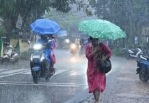സംസ്ഥാനത്ത് വീണ്ടും മഴ മുന്നറിയിപ്പ്