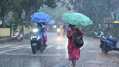 സംസ്ഥാനത്ത് വീണ്ടും മഴ മുന്നറിയിപ്പ്