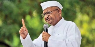 അണ്ണാ ഹസാരെ തീവ്ര പരിചരണ വിഭാഗത്തില് ചികിത്സയില്