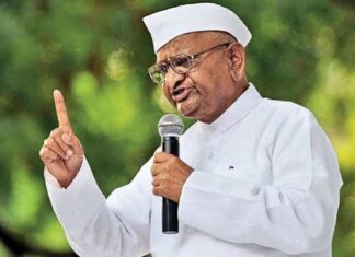 അണ്ണാ ഹസാരെ തീവ്ര പരിചരണ വിഭാഗത്തില് ചികിത്സയില്